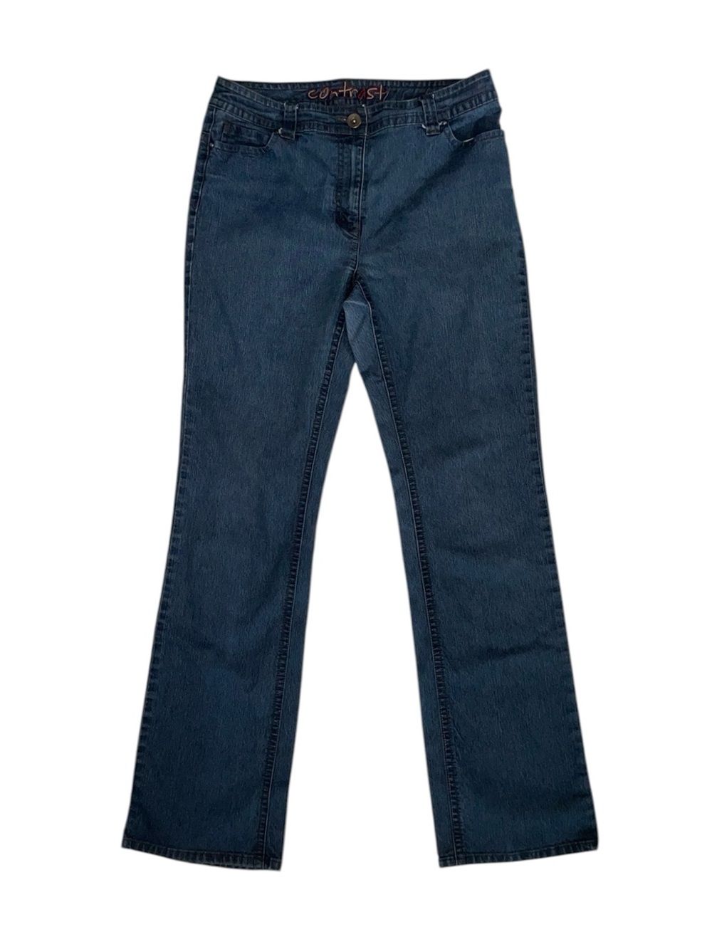 Vintage Contrast Women's Jeans
